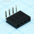 PBS-4R (DS1024-1x4R), Гнездо на плату 2.54мм 1х4pin угловое