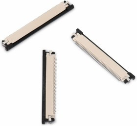 687106183622, WR-FPC 0.5mm Pitch 6 Way Horizontal Female FPC Connector, Top Contact 687106183622, WR-FPC 0.5mm Pitch 6 Way Horizontal Female FPC Connector, Top Contact