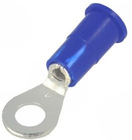 8213, Terminals RING 16-14AWG #8 BLU