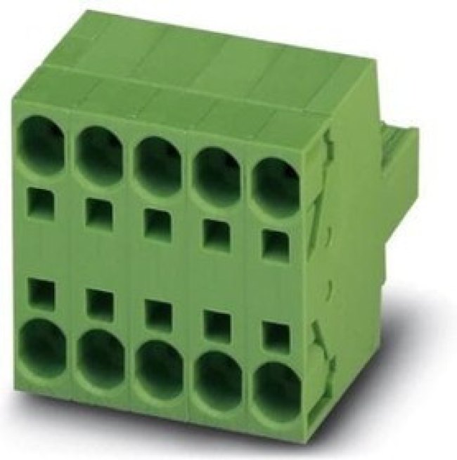 1728455, Pluggable Terminal Blocks 2 Pos 7.62mm pitch Plug 24-8 AWG Spring