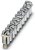 3001624, Fixed bridge, Silver, 10 Poles 3001624, Fixed bridge, Silver, 10 Poles