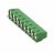 282836-8, Зажимная рейка для печатных плат, угловой 90°, 5мм, на PCB, 300В 282836-8, Зажимная рейка для печатных плат, угловой 90°, 5мм, на PCB, 300В