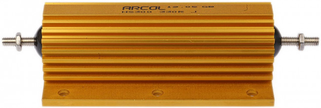 HS300 330R J, Wirewound Resistor 300W, 330Ohm, 5%