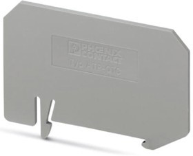 3206209, ATP-QTC Series Partition Plate for Use with DIN Rail Terminal Blocks 3206209, ATP-QTC Series Partition Plate for Use with DIN Rail Terminal Blocks