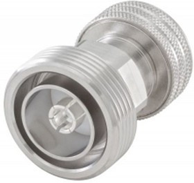 60K164-S60N1, Straight 50 Coax Adapter 7/16 Socket to 4.3-10 Plug 8.3GHz