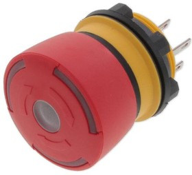 84-5021.2B20, Emergency Stop Switches / E-Stop Switches 22.5mm EMER StpSWTCH 1 N.C. Illum