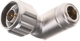 53_N-50-0-4/133_NE, RF Adapter, Right Angled, N Plug - N Socket, 50Ohm