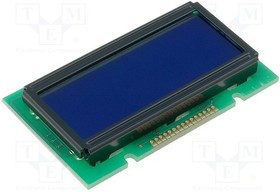 RC1202A-BIY-CSX, Дисплей: LCD, алфавитно-цифровой, STN Negative, 12x2, голубой