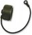 418-6033-15R0501-04, Amphenol TV MIL-DTL-38999 Socket Dust Cap, Shell Size 15, with Zinc Cobalt over Nickel Finish