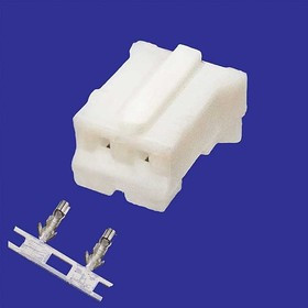 HB-02 (MU-2F) pitch 2.0mm+terminal, Разъём питания низковольтный HB-02 (MU-2F) шаг 2.0 мм+клеммный, 2 контакта