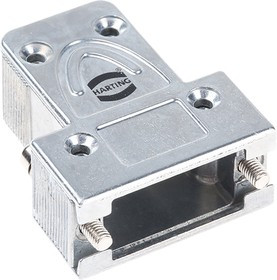 61030011010, Harting D-sub Series Metal D Sub Backshell, 9 Way