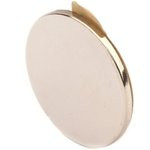 Неодимовый магнит диск 15х1 мм с клеевым слоем