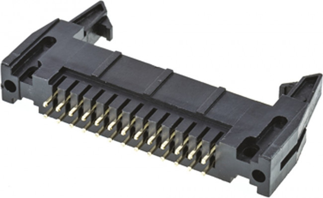 T816126A1S102CEU, Pin Header, Wire-to-Board, 2.54 мм, 2 ряд(-ов), 26 контакт(-ов), Сквозное Отверстие, Серия T816