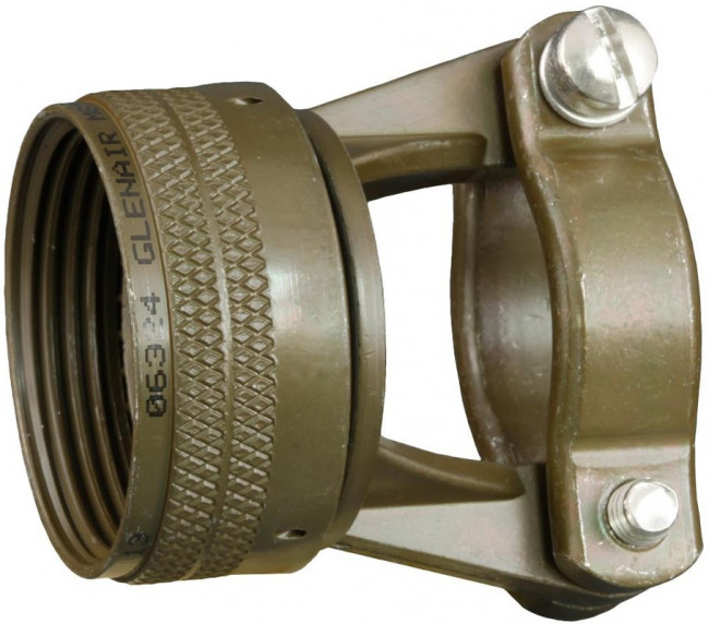 M85049/52S12N, Strain Relief Backshell 180° 12 Shell Size Electroless Nickel Aluminum Self Lock M85049/52S12N, Strain Relief Backshell 180° 12 Shell Size Electroless Nickel Aluminum Self Lock