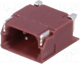 SM02B-SFHRS-TF(LF)(SN), 1x2P 1 Tin 1.8mm 2 25~+85 4A Copper Alloy Surface Mount Wire To Board / Wire To Wire Connector ROHS