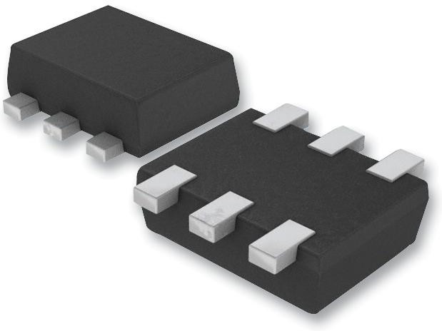 VT6X12T2R, VT6X12T2R Dual NPN Transistor, 100 mA, 50 V, 6-Pin VT6X12