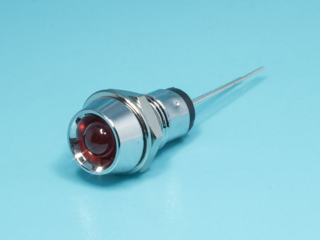 LA07W/H, Светодиод в корпусе d=10мм красный, 3.0мКд