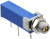 3006P-1-103Z, 10 кОм подстроечный резистор, монтаж на панель 3006P-1-103Z, 10 кОм подстроечный резистор, монтаж на панель