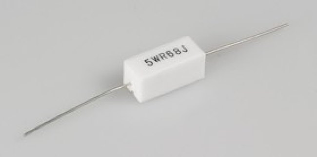 SQP500JB-0R68, Wirewound Resistors - Through Hole 5W 0.68 Ohm 5%