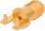 1521-00005, RF Connectors / Coaxial Connectors 2.92mm Female PCB Edge Lock Connector, 2 Leg, .062" PCB Thickness"