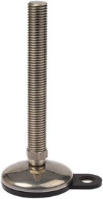 A205/005, M20 Stainless Steel Adjustable Foot, 750kg Static Load Capacity 3.5° Tilt Angle