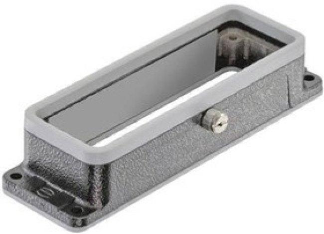 09370240381, Heavy Duty Power Connectors BULKHEAD MOUNTING HAN 24B CENTRAL LCK