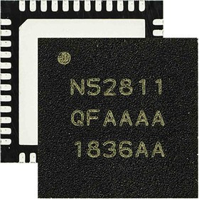 nRF52811-QCAA-R7, RF System on a Chip - SoC Bluetooth 5.1 Multiprotocal