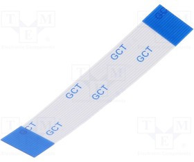 05-18-A-0050-A, FFC cable; Cores: 18; Cable ph: 0.5mm; contacts on the same side