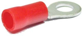 Клемма"O", d 4,3мм, обжимная, красный
