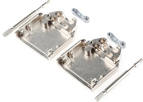 8655MH1512LF, Amphenol FCI 8655MH Series Die Cast Zinc D Sub Backshell, 15 Way, Strain Relief 8655MH1512LF, Amphenol FCI 8655MH Series Die Cast Zinc D Sub Backshell, 15 Way, Strain Relief