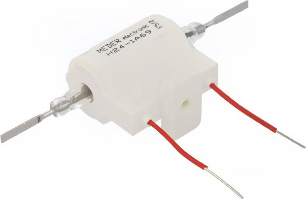 H24-1A69, Реле: герконовое, SPST-NO, Uобмотки: 24ВDC, 5А, макс.10кВDC, 50Вт H24-1A69, Реле: герконовое, SPST-NO, Uобмотки: 24ВDC, 5А, макс.10кВDC, 50Вт
