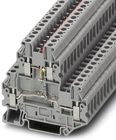 3046715, DIN Rail Terminal Blocks UTTB 2,5-LA 230 DBL LEVEL 5.2MM