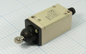 Переключатель концевой(путевой) 60x33 x33, 220В, 5А, ON-(ON), L30 ролик, HL5200; №12532 ПКонц 60x33 x33\220\ 5\ON-(ON)\\L30рол\HL5200\