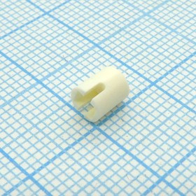 KTSC-62I, Switch Bezels / Switch Caps 6X6 RND IVORY CAP