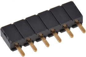 SLW-106-01-G-S, Headers &amp; Wire Housings .100" Tiger Buy Low Profile Socket Strip