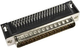 09564625812, D-Sub High Density Connectors 62P MALE R/A PCB 4-40 UNC S4 PLATING