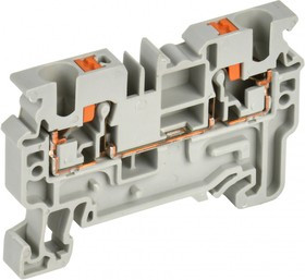 YCT20-00-K03-004, Колодка клеммная CP 4мм2 серая IEK