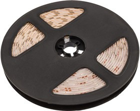 Светодиодная лента LED силикон 5м, 12В, 8 мм, IP65, SMD 2835, 60 LED/m, свет желтый 141-352