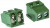 DG500-5.0-02P-14-00A(H), Клеммник винтовой 2pin 5мм