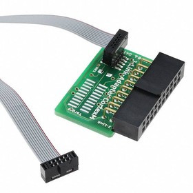 8.06.02 J-LINK 9-PIN CORTEX-M ADAPTER, J-Link адаптер, 20-контактный разъем JTAG в 9-контактный разъем FTSH