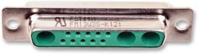 172704-0014, COMBO D-SUB CONN, RCPT, DB-13W3, SOLDER