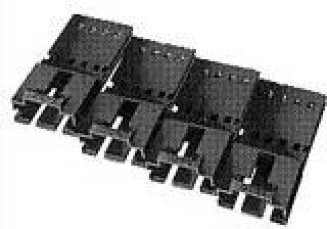 104422-2, Conn Housing RCP 20 POS 2.54mm Crimp ST Cable Mount Black Package