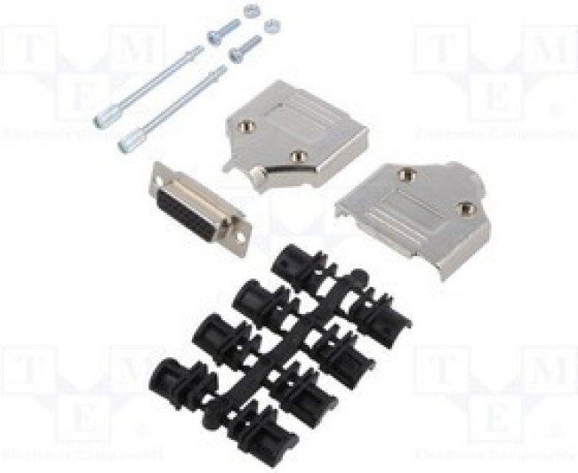 MHDTPK15HD26FS-K, D-Sub HD; PIN: 26; plug; female; for cable; straight; soldering MHDTPK15HD26FS-K, D-Sub HD; PIN: 26; plug; female; for cable; straight; soldering