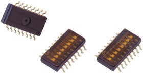 A6H-0102, 10 Way Surface Mount DIP Switch 10P
