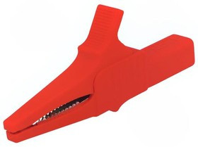 XKK-1001-22, Зажим "крокодил", 32А, 1кВDC, красный, Диап.захвата: макс.20мм