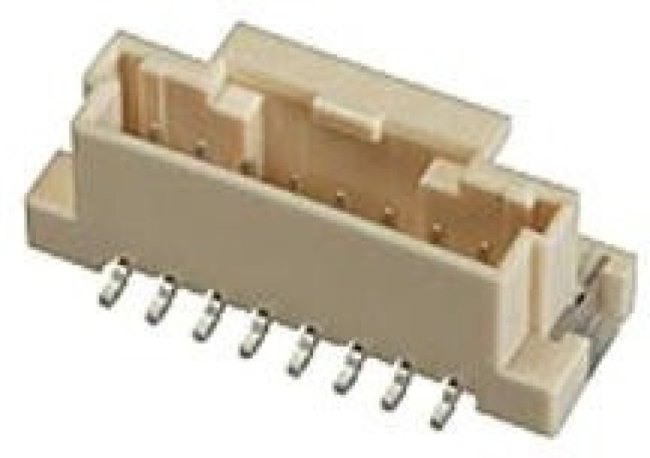 560020-1130, Headers &amp; Wire Housings WTB Header SR Vert. 12 Crcts Gold Over Nickel NAT