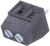 DG381-THR-3.5- 02P-13-00A(H), Зажимная рейка для печатных плат зажим 3,5мм угловой 90°