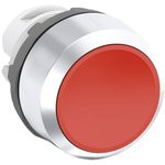 1SFA611100R2001, Кнопка MP1-20R красная (только корпус) без подсветки и без фиксаци