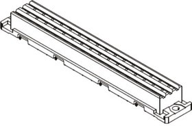 09062486833, 09 06 48 Way 3.81 mm, 5.08 mm Pitch, Type F Class C2, 3 Row, Straight DIN 41612 Connector, Socket 09062486833, 09 06 48 Way 3.81 mm, 5.08 mm Pitch, Type F Class C2, 3 Row, Straight DIN 41612 Connector, Socket