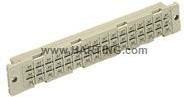 09062486833, 09 06 48 Way 3.81 mm, 5.08 mm Pitch, Type F Class C2, 3 Row, Straight DIN 41612 Connector, Socket 09062486833, 09 06 48 Way 3.81 mm, 5.08 mm Pitch, Type F Class C2, 3 Row, Straight DIN 41612 Connector, Socket